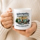 Tasse »Wohnwagenliebe – Ankommen. Aufbauen. Abschalten.«