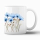 Tasse "Floral Blau"