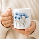 Tasse »Floral Blau«