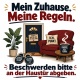Tasse »Mein Zuhause. Meine Regeln.«