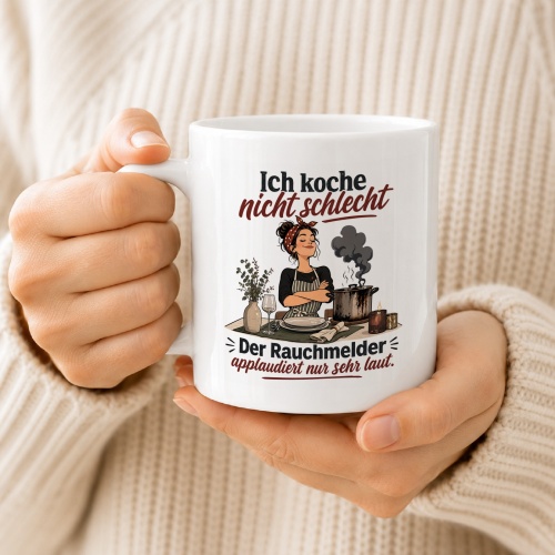 Tasse »Ich koche nicht schlecht«