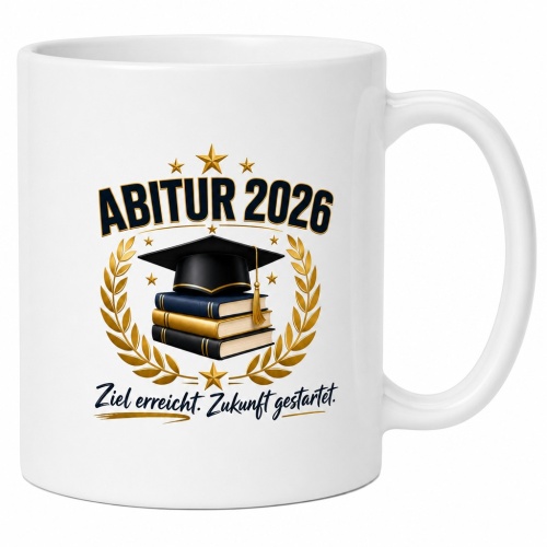 Tasse »Abitur 2026 – Ziel erreicht. Zukunft...