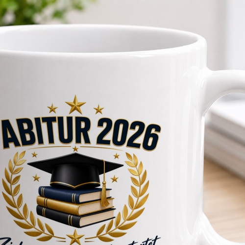 Tasse »Abitur 2026 – Ziel erreicht. Zukunft gestartet.«