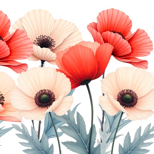 Tasse »Floral Rot«
