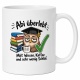 Tasse »Abi überlebt – Wissen, Kaffee & wenig Schlaf«