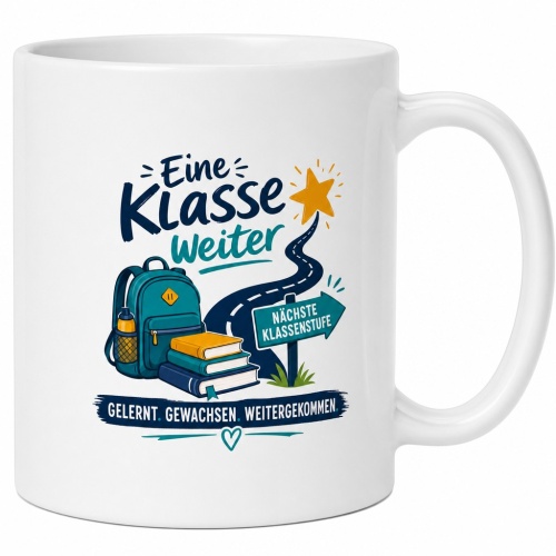 Tasse »Eine Klasse weiter«