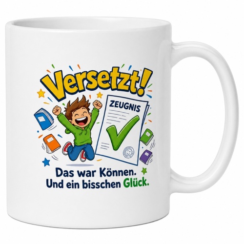 Tasse »Versetzt! Das war Können. Und ein...