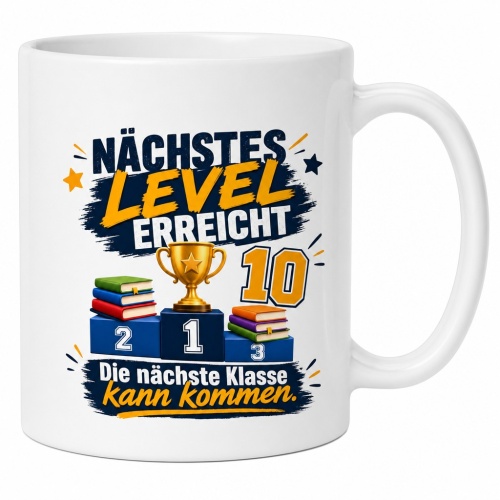 Tasse »Nächstes Level erreicht«