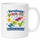 Tasse »Versetzung geschafft – Nächste Klasse. Neues Abenteuer.«