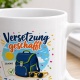 Tasse »Versetzung geschafft – Jetzt erst einmal Ferien«