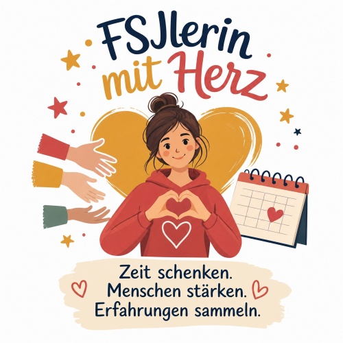 Tasse »FSJlerin mit Herz«
