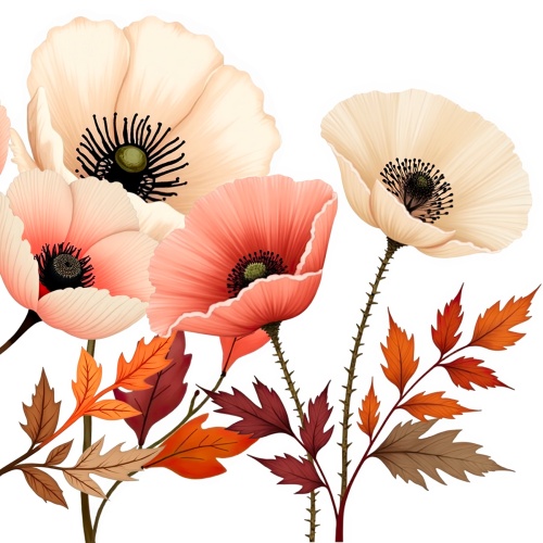 Tasse »Floral Rot«