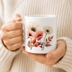 Tasse »Floral Rot«