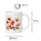Tasse »Floral Rot«