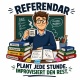 Tasse »Referendar – Plant jede Stunde«