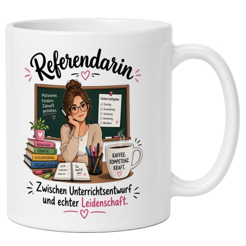 Tasse »Referendarin – Zwischen...