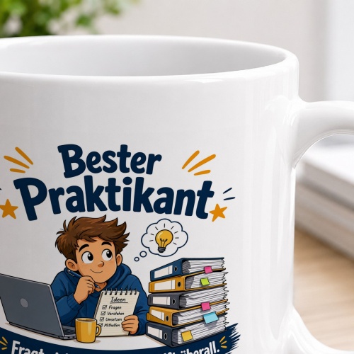 Tasse »Bester Praktikant«