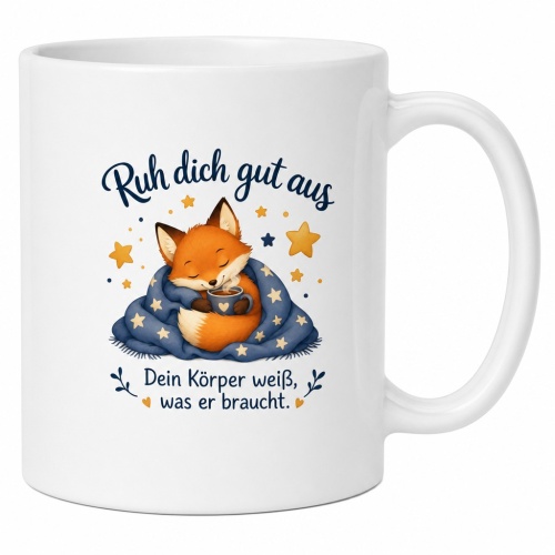 Tasse »Ruh dich gut aus – Fuchs &...