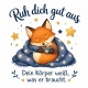 Tasse »Ruh dich gut aus – Fuchs & Sterne«