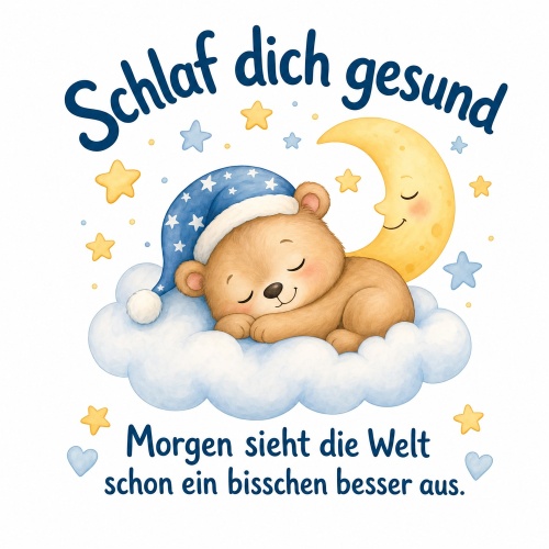 Tasse »Schlaf dich gesund«