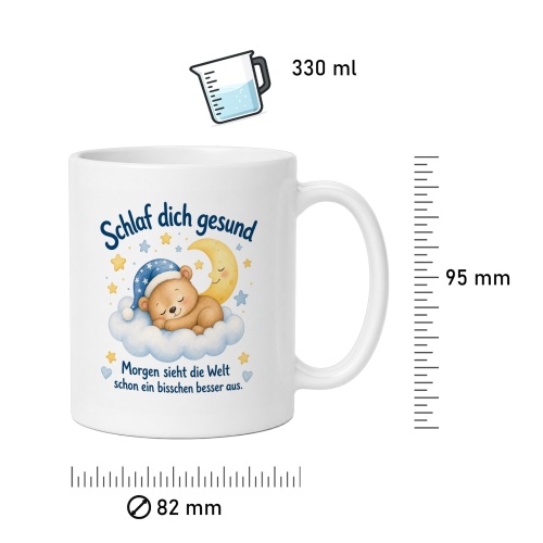 Tasse »Schlaf dich gesund«