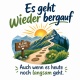 Tasse »Es geht wieder bergauf«