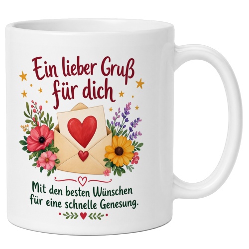 Tasse »Ein lieber Gruß für dich –...