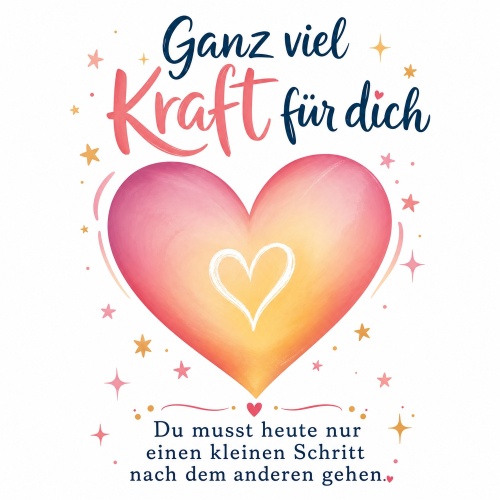 Tasse »Ganz viel Kraft für dich«