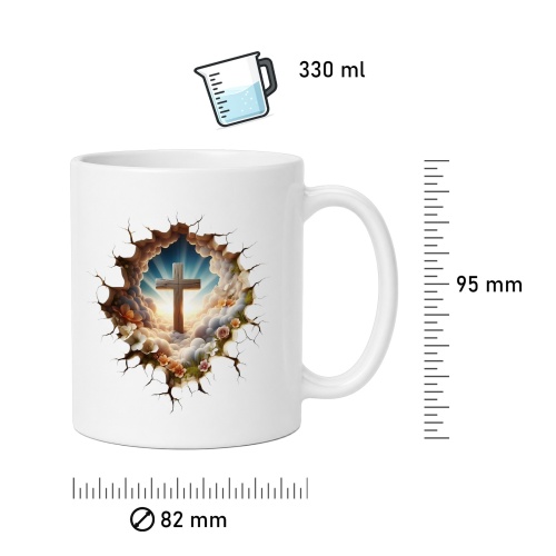 Tasse »Kreuz 3D«