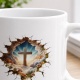 Tasse »Kreuz 3D«