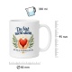 Tasse »Du bist nicht allein«