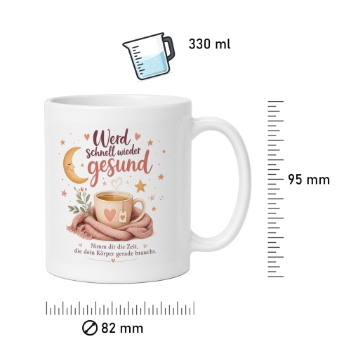 Tasse »Werd schnell wieder gesund«
