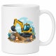 Tasse »Bagger-Motiv für Kinder«