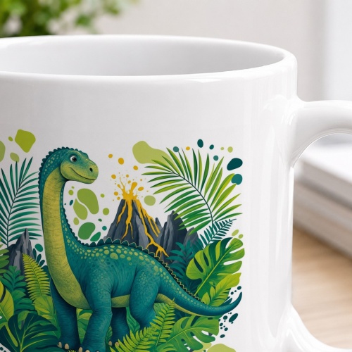 Tasse »Dinosaurier im Dschungel«