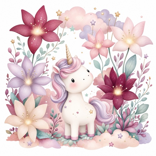 Tasse »Einhorn und Blumenzauber«