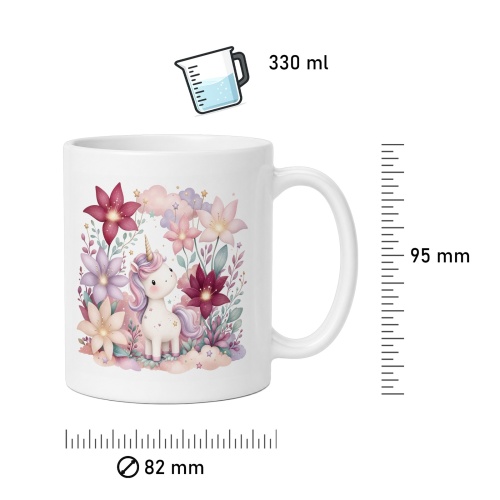 Tasse »Einhorn und Blumenzauber«