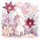 Tasse »Einhorn und Blumenzauber«