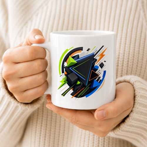 Tasse Geometrie 3D Modern
