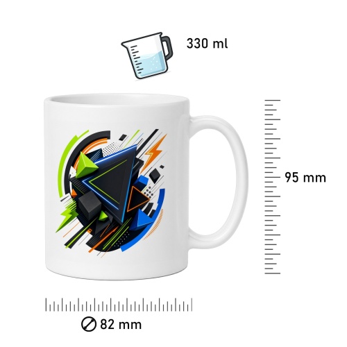 Tasse Geometrie 3D Modern