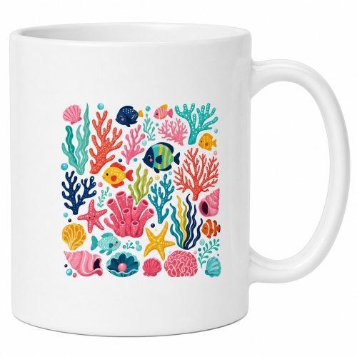 Tasse »Bunte Unterwasserwelt«