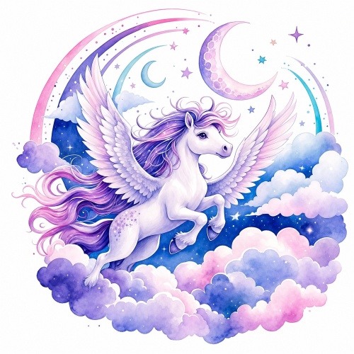 Tasse »Pegasus im Zauberhimmel«