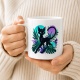 Tasse »Schwarze Katze im Dschungel«