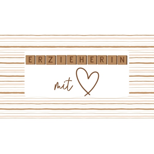 Tasse »Erzieherin mit Herz«