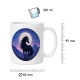 Tasse »Schwarzes Pferd im Mondlicht«