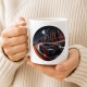 Tasse »Sportwagen Nacht Skyline«