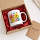 Tasse »Katze im Blumenmeer«