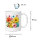 Tasse »Katze im Blumenmeer«
