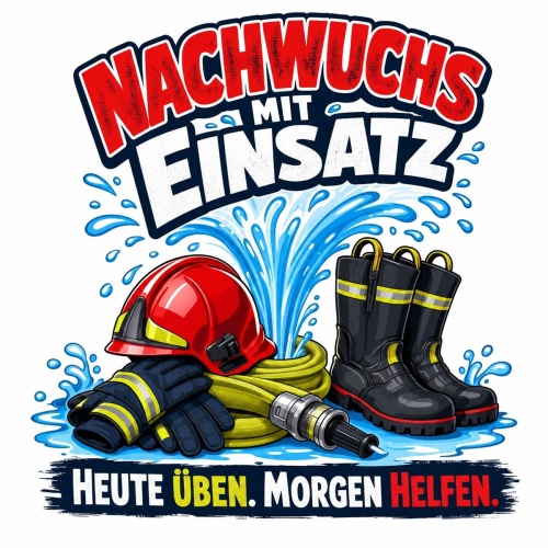 Tasse »Nachwuchs mit Einsatz – Heute...