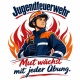 Tasse »Mut wächst mit jeder Übung« Jugendfeuerwehr