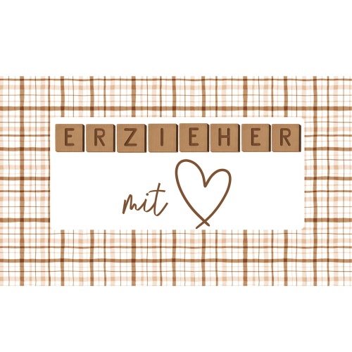 Tasse »Erzieher mit Herz«